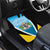 Saint Lucia 758 Car Mats With Coat Of Arms