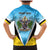 Personalised Saint Lucia 758 Family Matching Mermaid Dress and Hawaiian Shirt With Coat Of Arms