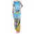 Personalised Saint Lucia 758 Family Matching Tank Maxi Dress and Hawaiian Shirt With Coat Of Arms