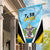 Saint Lucia 758 Garden Flag With Coat Of Arms