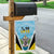 Saint Lucia 758 Garden Flag With Coat Of Arms