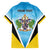 Personalised Saint Lucia 758 Hawaiian Shirt With Coat Of Arms