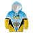 Personalised Saint Lucia 758 Kid Hoodie With Coat Of Arms