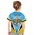 Personalised Saint Lucia 758 Kid T Shirt With Coat Of Arms