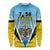 Personalised Saint Lucia 758 Long Sleeve Shirt With Coat Of Arms