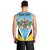 Personalised Saint Lucia 758 Men Tank Top With Coat Of Arms