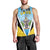 Personalised Saint Lucia 758 Men Tank Top With Coat Of Arms