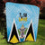 Saint Lucia 758 Quilt With Coat Of Arms