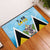 Saint Lucia 758 Rubber Doormat With Coat Of Arms