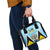 Saint Lucia 758 Shoulder Handbag With Coat Of Arms