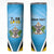 Personalised Saint Lucia 758 Skinny Tumbler With Coat Of Arms