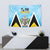 Saint Lucia 758 Tapestry With Coat Of Arms