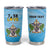 Personalised Saint Lucia 758 Tumbler Cup With Coat Of Arms