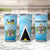 Personalised Saint Lucia 758 Tumbler Cup With Coat Of Arms