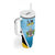 Personalised Saint Lucia 758 Tumbler With Handle With Coat Of Arms