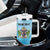 Personalised Saint Lucia 758 Tumbler With Handle With Coat Of Arms