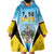 Personalised Saint Lucia 758 Wearable Blanket Hoodie With Coat Of Arms