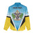 Personalised Saint Lucia 758 Women Casual Shirt With Coat Of Arms