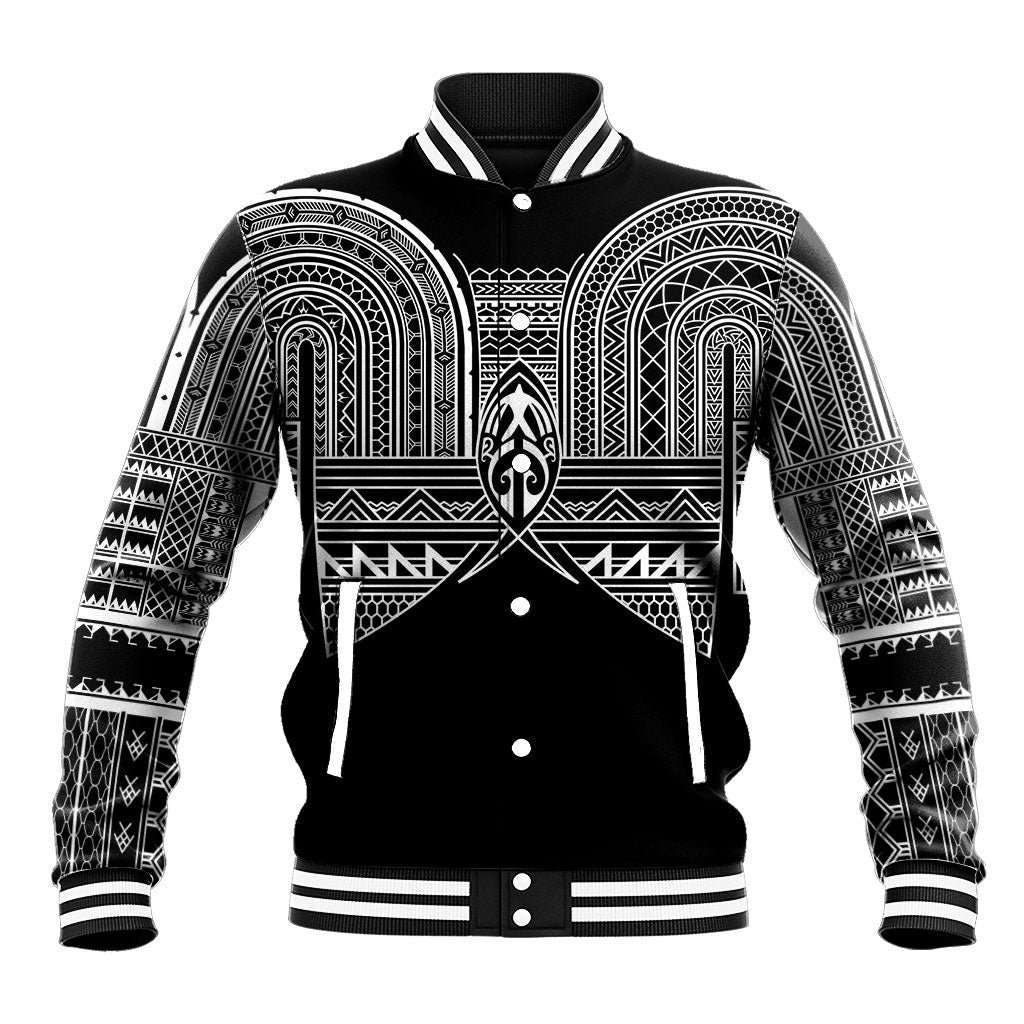 Philippines Igorot Tribal Inspired Baseball Jacket Black Version