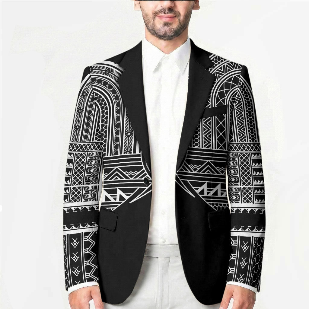 Philippines Igorot Tribal Inspired Blazer Black Version