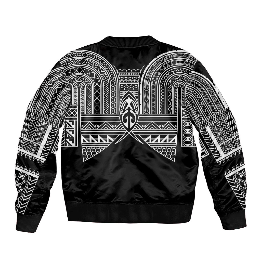 Philippines Igorot Tribal Inspired Bomber Jacket Black Version