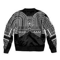 Philippines Igorot Tribal Inspired Bomber Jacket Black Version