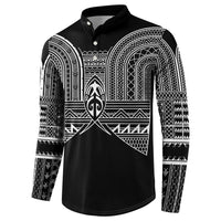 Philippines Igorot Tribal Inspired Button Sweatshirt Black Version