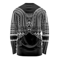 Philippines Igorot Tribal Inspired Long Sleeve Shirt Black Version