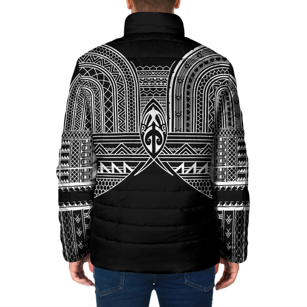 Philippines Igorot Tribal Inspired Padded Jacket Black Version