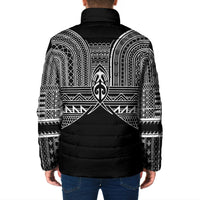 Philippines Igorot Tribal Inspired Padded Jacket Black Version