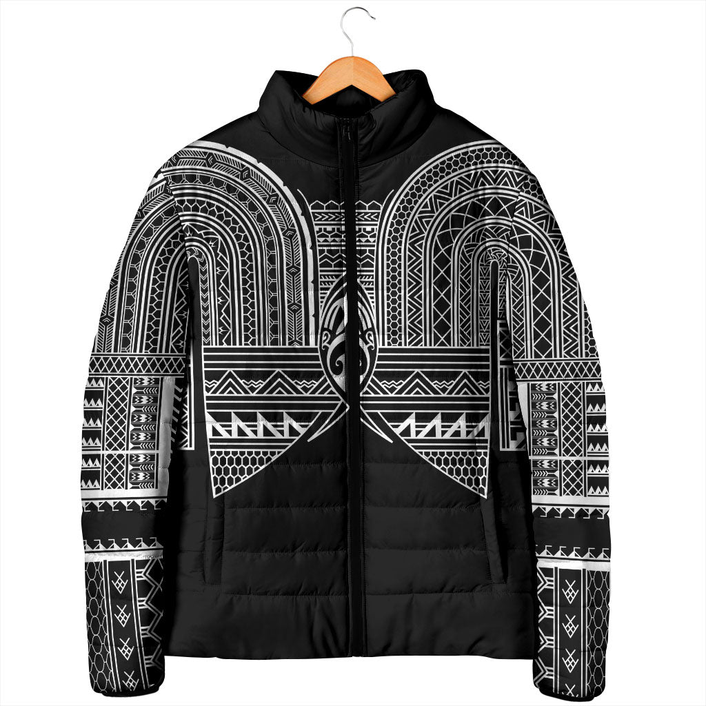 Philippines Igorot Tribal Inspired Padded Jacket Black Version