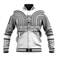 Philippines Igorot Tribal Inspired Baseball Jacket White Version