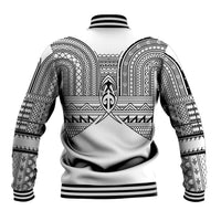 Philippines Igorot Tribal Inspired Baseball Jacket White Version