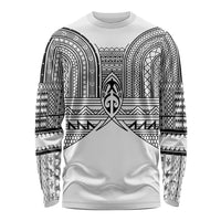 Philippines Igorot Tribal Inspired Long Sleeve Shirt White Version