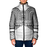 Philippines Igorot Tribal Inspired Padded Jacket White Version