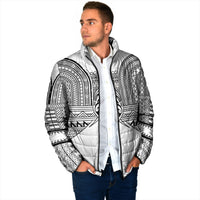 Philippines Igorot Tribal Inspired Padded Jacket White Version