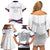 Custom USA 2024 Family Matching Off Shoulder Short Dress and Hawaiian Shirt Summer Sport Go United States LT05 - Wonder Print Shop