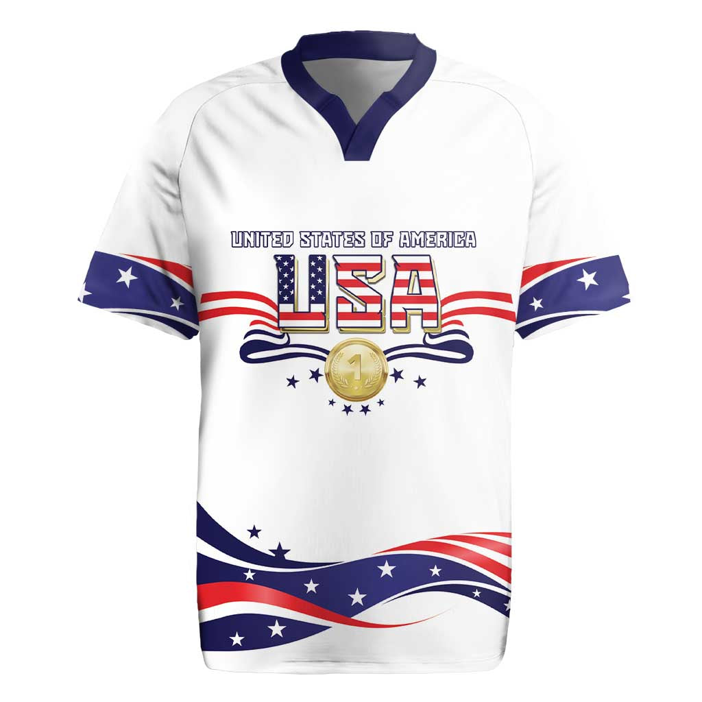 Custom USA 2024 Rugby Jersey Summer Sport Go United States LT05 - Wonder Print Shop