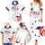 Custom USA 2024 Paris Family Matching Summer Maxi Dress and Hawaiian Shirt United States Sport LT05 - Wonder Print Shop