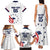 Custom USA 2024 Paris Family Matching Tank Maxi Dress and Hawaiian Shirt United States Sport LT05 - Wonder Print Shop