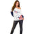 Custom USA 2024 Paris Off Shoulder Sweater United States Sport LT05 - Wonder Print Shop