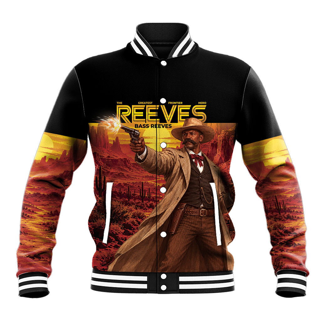 Bass Reeves The Greatest Frontier Hero Baseball Jacket