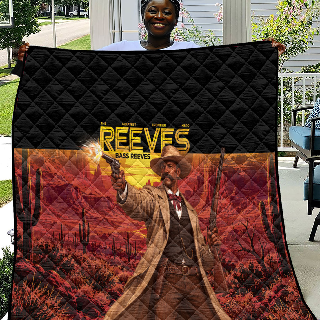 Bass Reeves The Greatest Frontier Hero Quilt