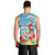 Hawaii Christmas Men Tank Top Funny Macaw Parrot Tropical Vibe LT05 - Wonder Print Shop