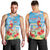 Hawaii Christmas Men Tank Top Funny Macaw Parrot Tropical Vibe LT05 - Wonder Print Shop