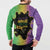 Mardi Gras Button Sweatshirt Laissez Les Bons Temps Rouler