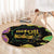 Mardi Gras Round Carpet Laissez Les Bons Temps Rouler LT05 - Wonder Print Shop