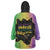 Mardi Gras Wearable Blanket Hoodie Laissez Les Bons Temps Rouler