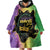 Mardi Gras Wearable Blanket Hoodie Laissez Les Bons Temps Rouler