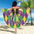 Love Mardi Gras Beach Blanket Coquette Bow Glitter Style